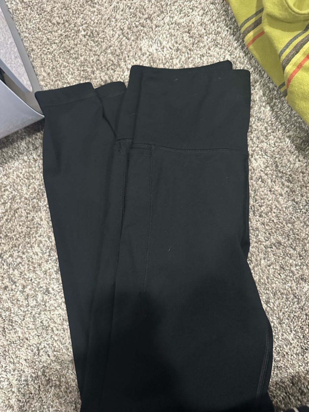 Black High-Waist Active Leggings